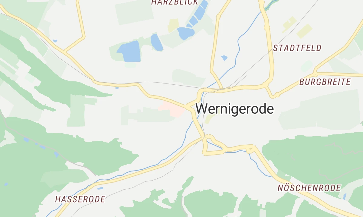 Kartenansicht Harzklinikum Dorothea Christiane Erxleben (Wernigerode)