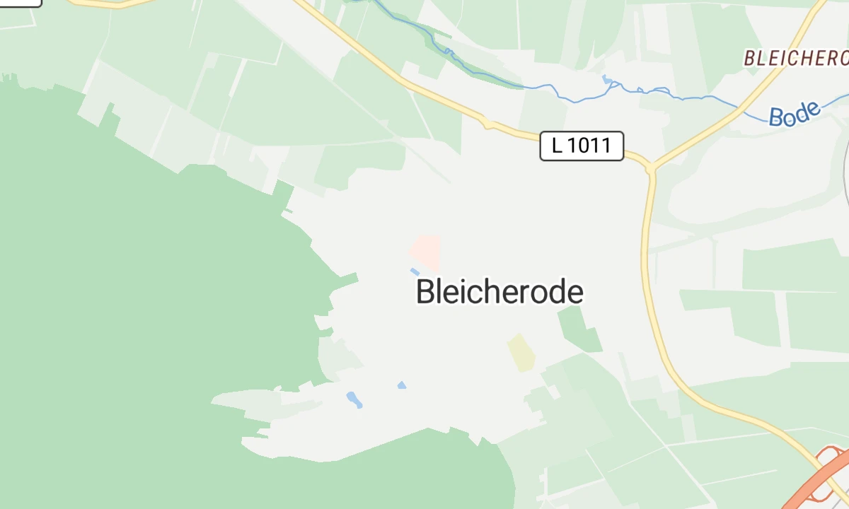 Kartenansicht Helios Klinik Bleicherode