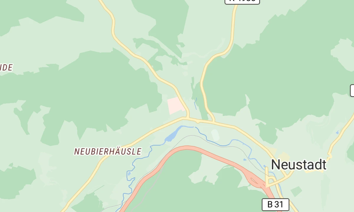 Kartenansicht Helios Klinik Titisee-Neustadt