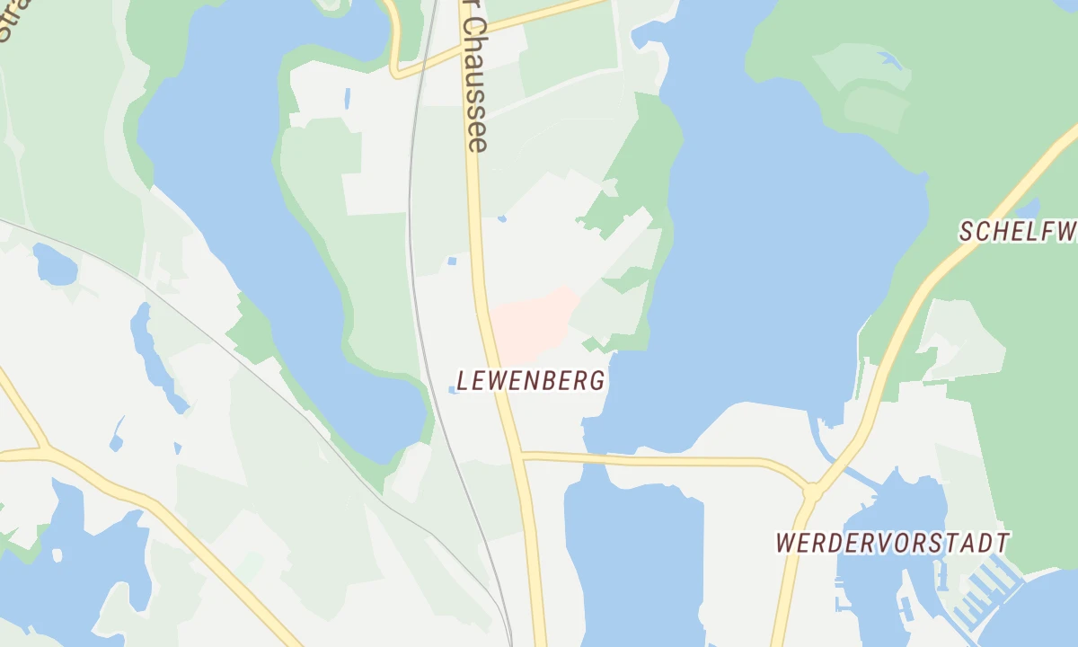 Kartenansicht Helios Kliniken Schwerin (Psychiatrie)