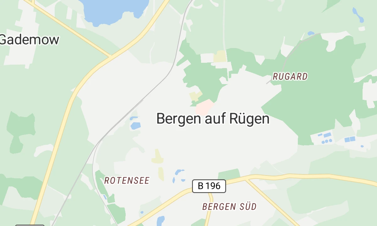 Kartenansicht Helios Psychiatrische Tagesklinik und Institutsambulanz in Bergen
