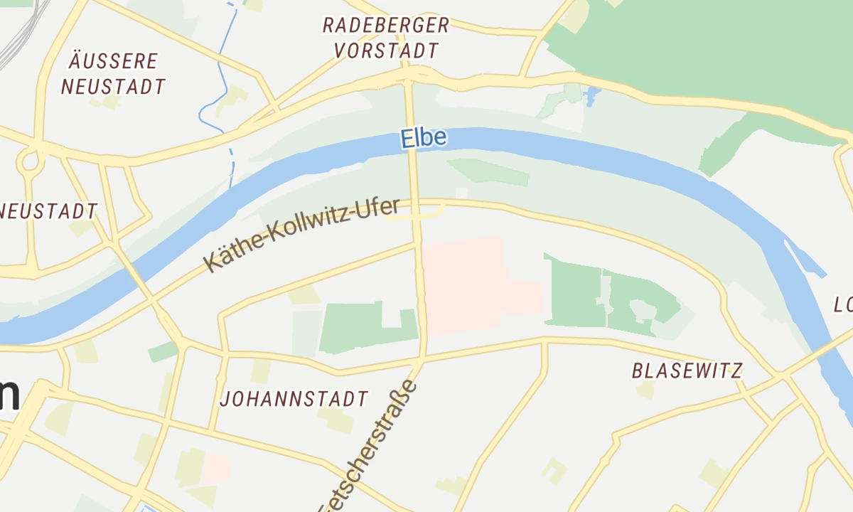 Kartenansicht Herzzentrum Dresden