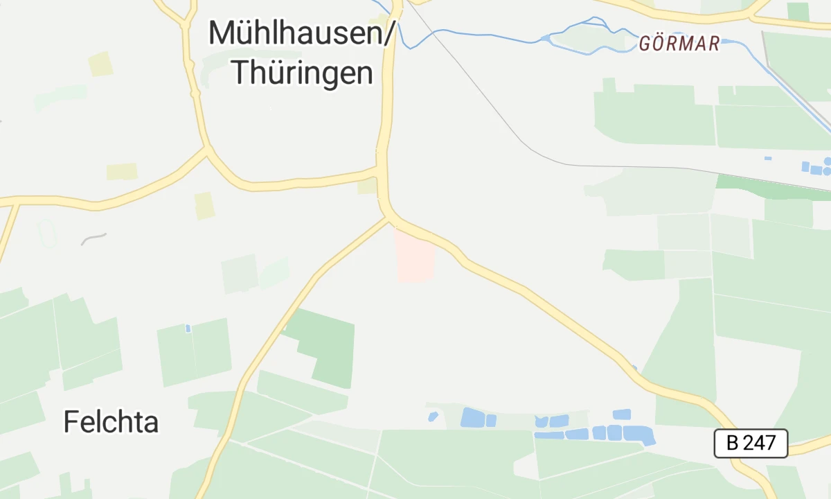 Kartenansicht Hufeland Klinikum (Mühlhausen)