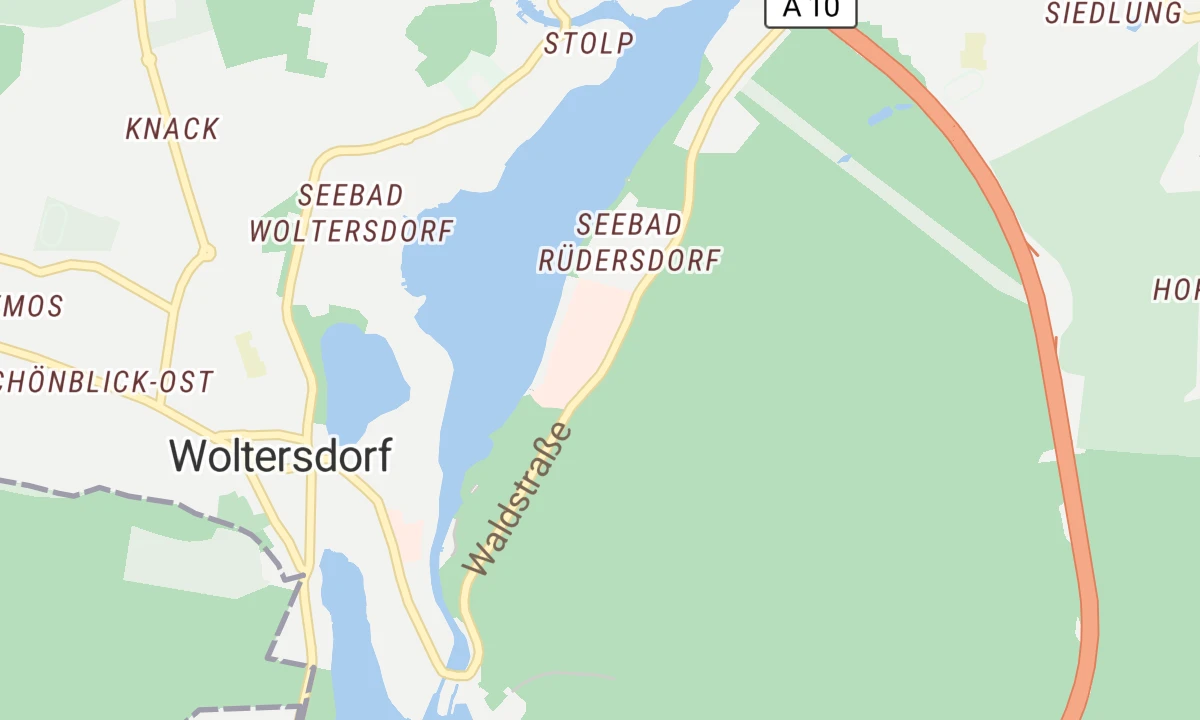 Kartenansicht Immanuel Klinik Rüdersdorf