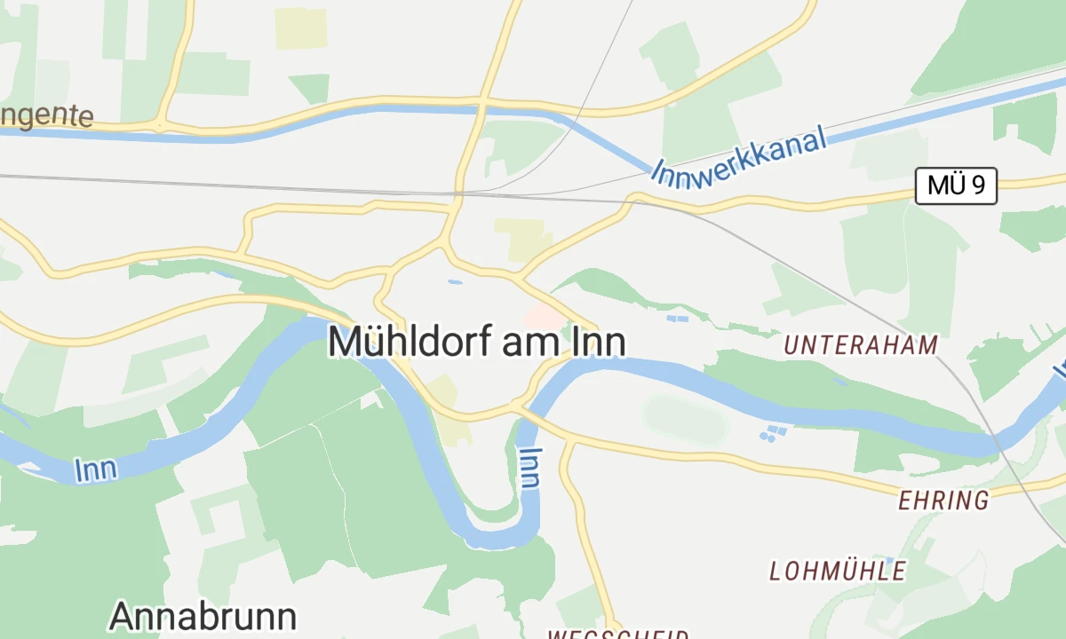 Kartenansicht InnKlinikum Mühldorf