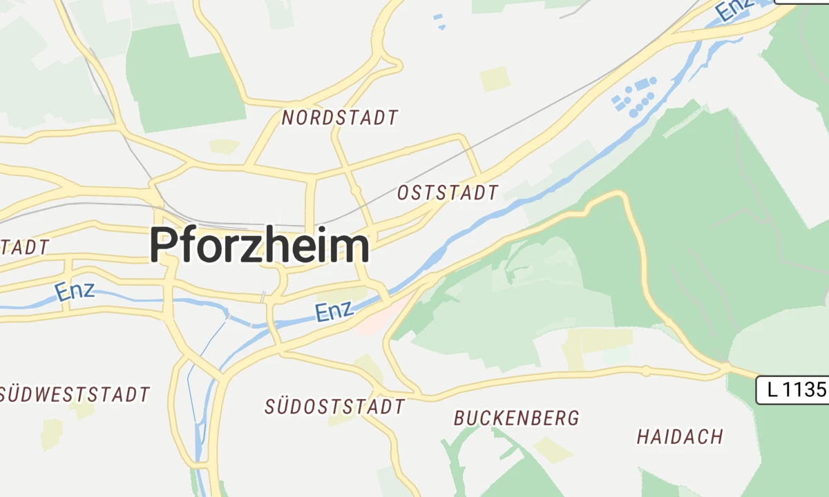 Kartenansicht InTakT Tagesklinik für Kinder- und Jugendpsychiatrie und Psychotherapie Pforzheim