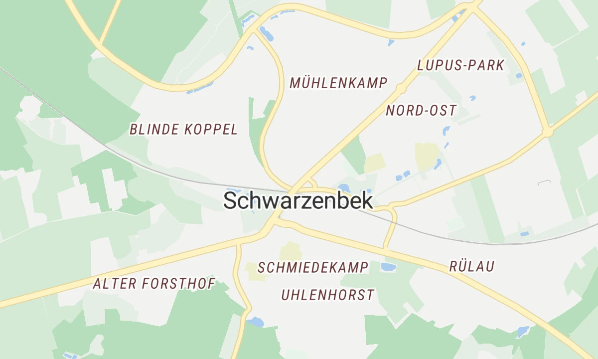 Kartenansicht Johanniter Tagesklinik Schwarzenbek