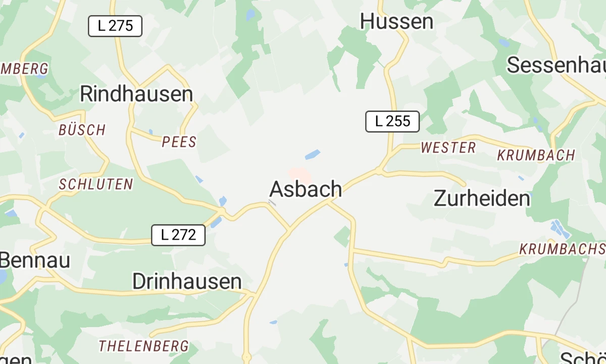 Kartenansicht Kamillus Klinik Asbach