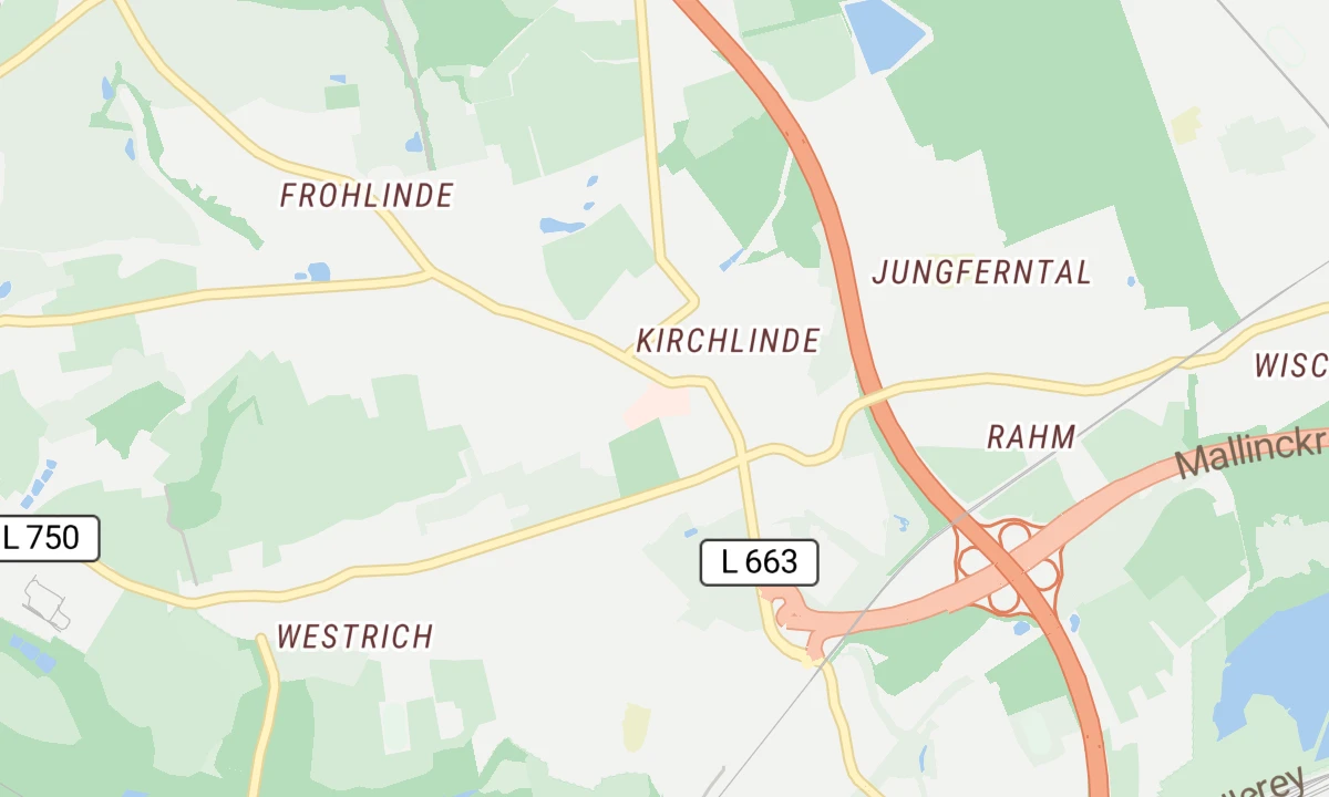 Kartenansicht Katholisches Krankenhaus Dortmund-West