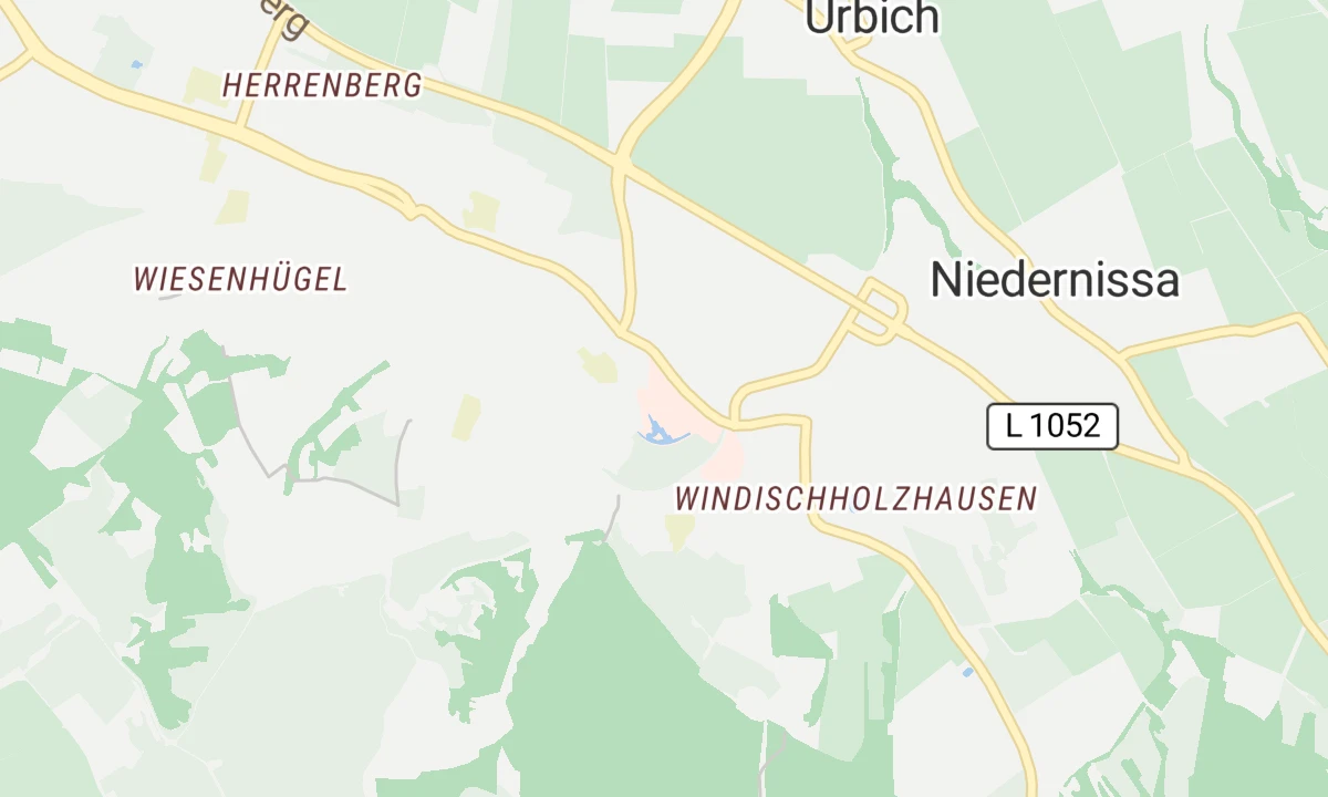 Kartenansicht Katholisches Krankenhaus St. Johann Nepomuk Erfurt