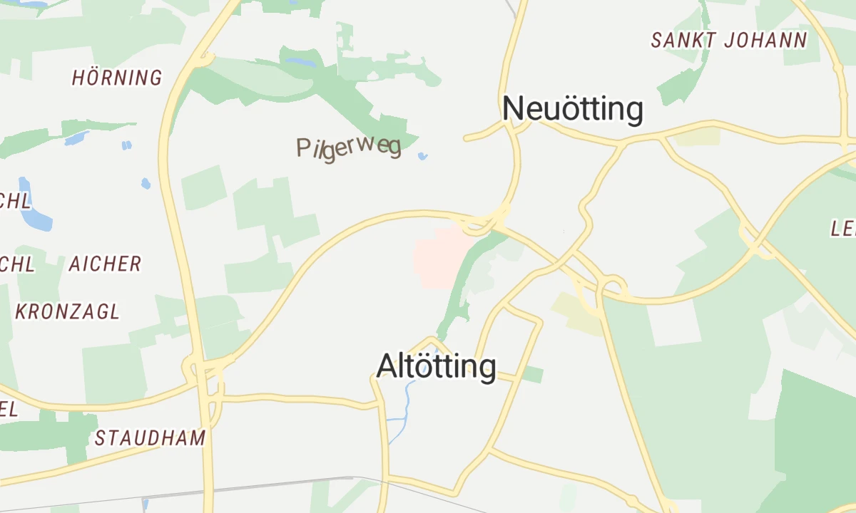 Kartenansicht kbo-Inn-Salzach-Klinikum Altötting