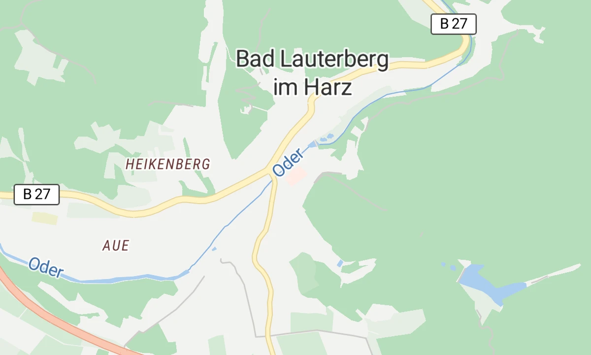Kartenansicht Kirchberg-Klinik Bad Lauterberg