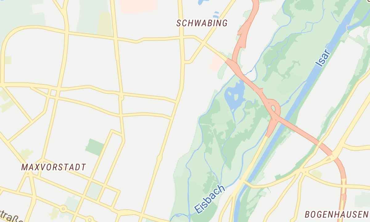 Kartenansicht Kirinus Tagesklinik Schwabing