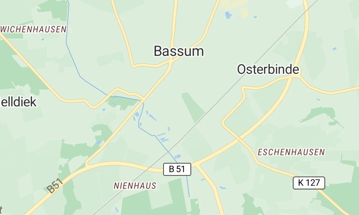 Kartenansicht Klinik Bassum