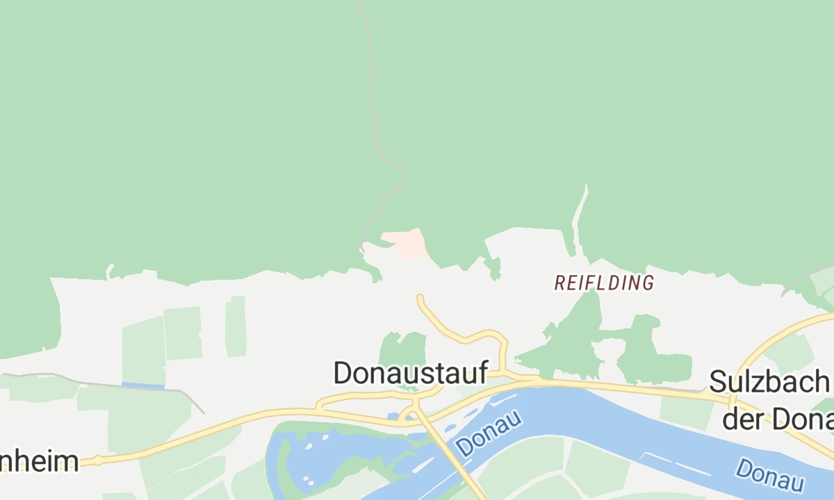 Kartenansicht Klinik Donaustauf