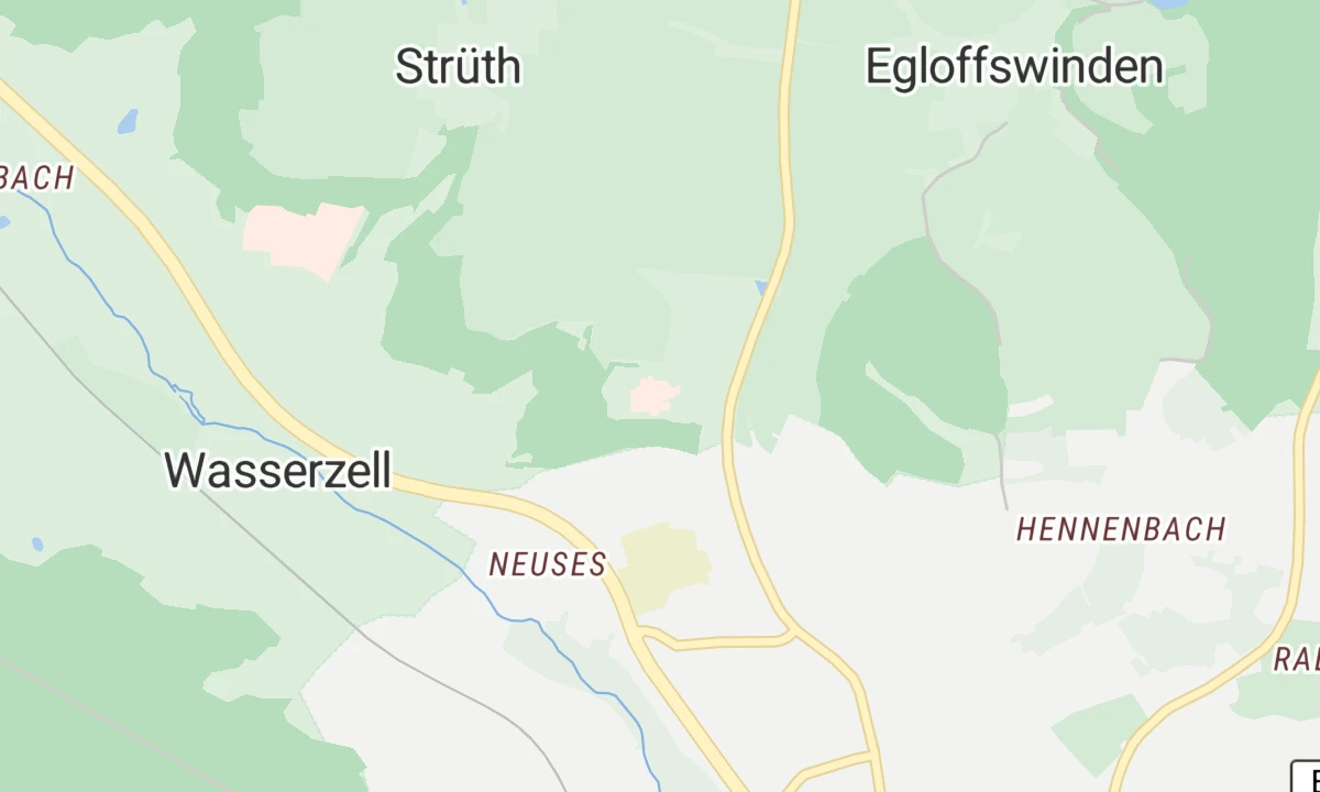 Kartenansicht Klinik Hallerwiese-Cnopfsche Kinderklinik, Dependance Ansbach