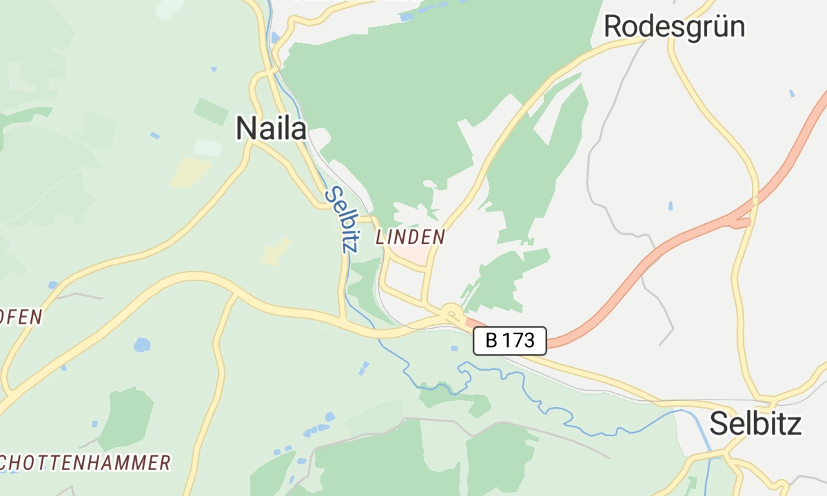 Kartenansicht Klinik Naila