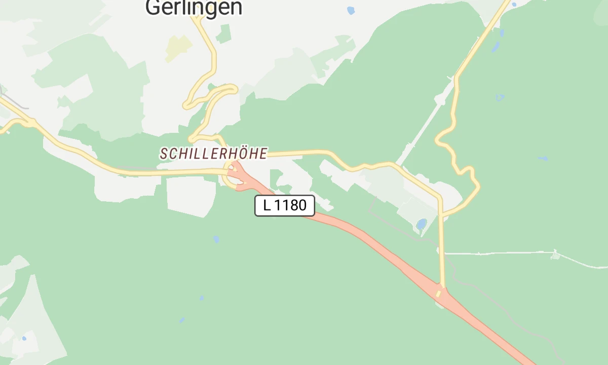 Kartenansicht Kliniken Schmieder Stuttgart-Gerlingen