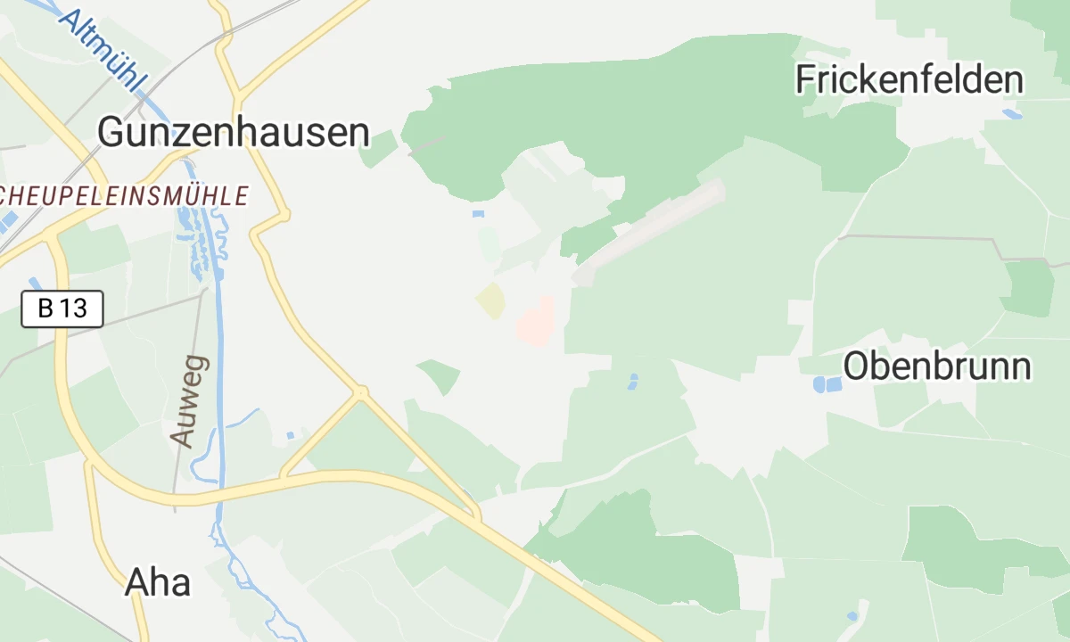 Kartenansicht Klinikum Altmühlfranken Gunzenhausen