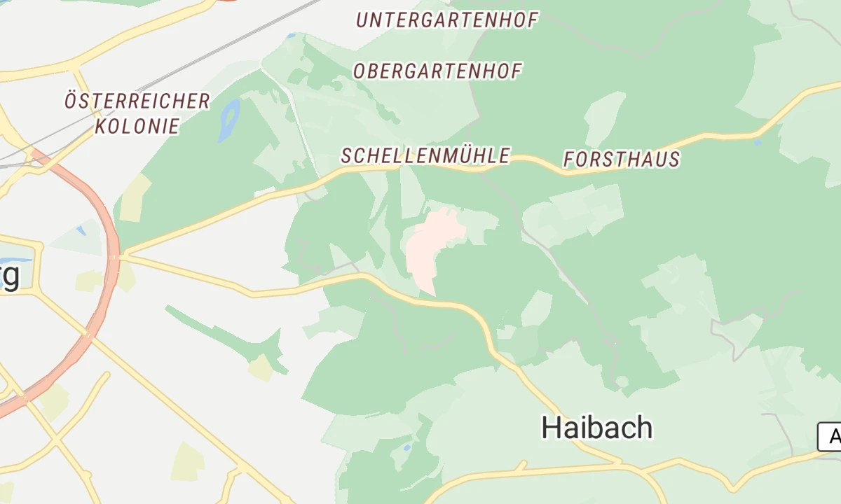 Kartenansicht Klinikum Aschaffenburg-Alzenau (Aschaffenburg)