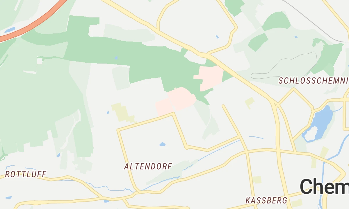 Kartenansicht Klinikum Chemnitz (Standort Flemmingstraße)