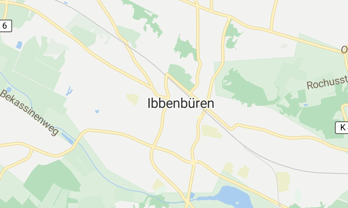 Kartenansicht Klinikum Ibbenbüren