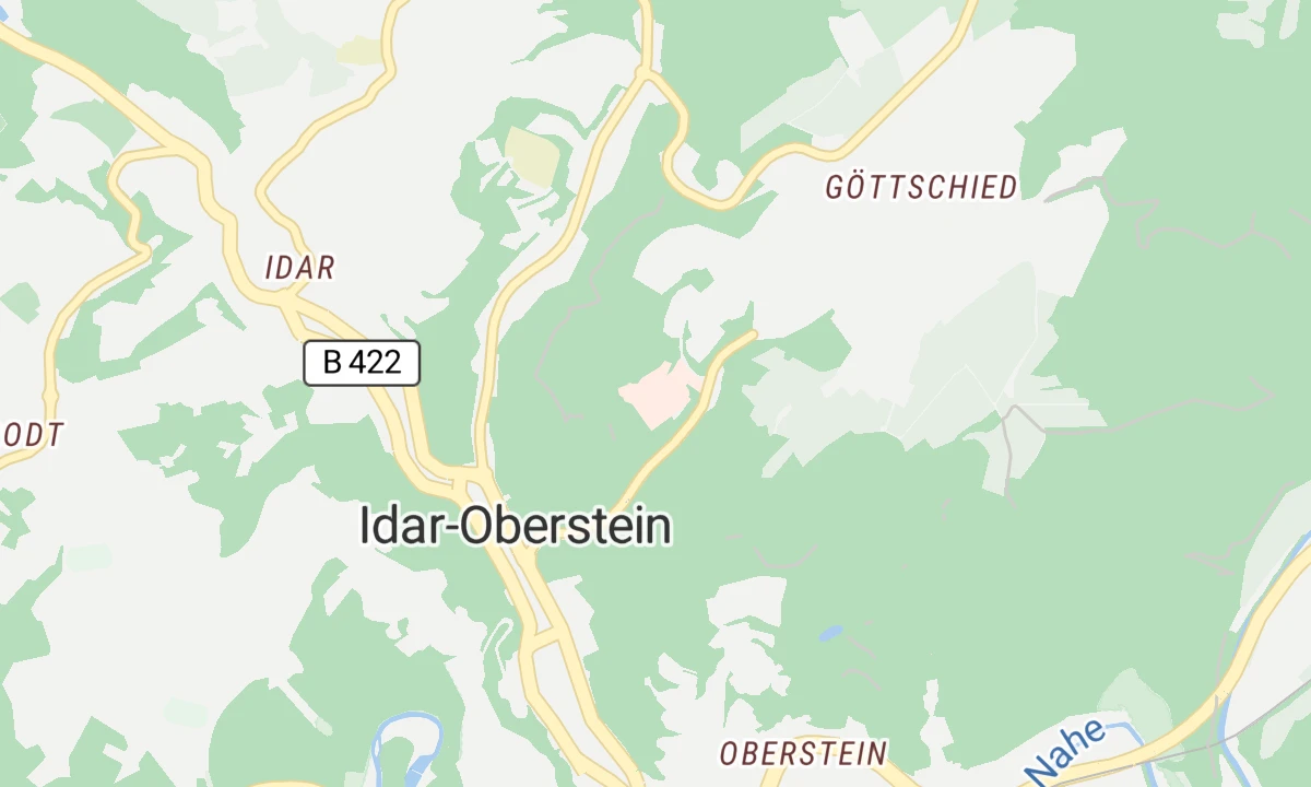 Kartenansicht Klinikum Idar-Oberstein
