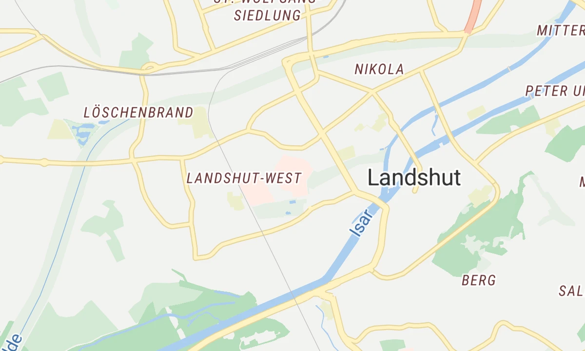 Kartenansicht Klinikum Landshut
