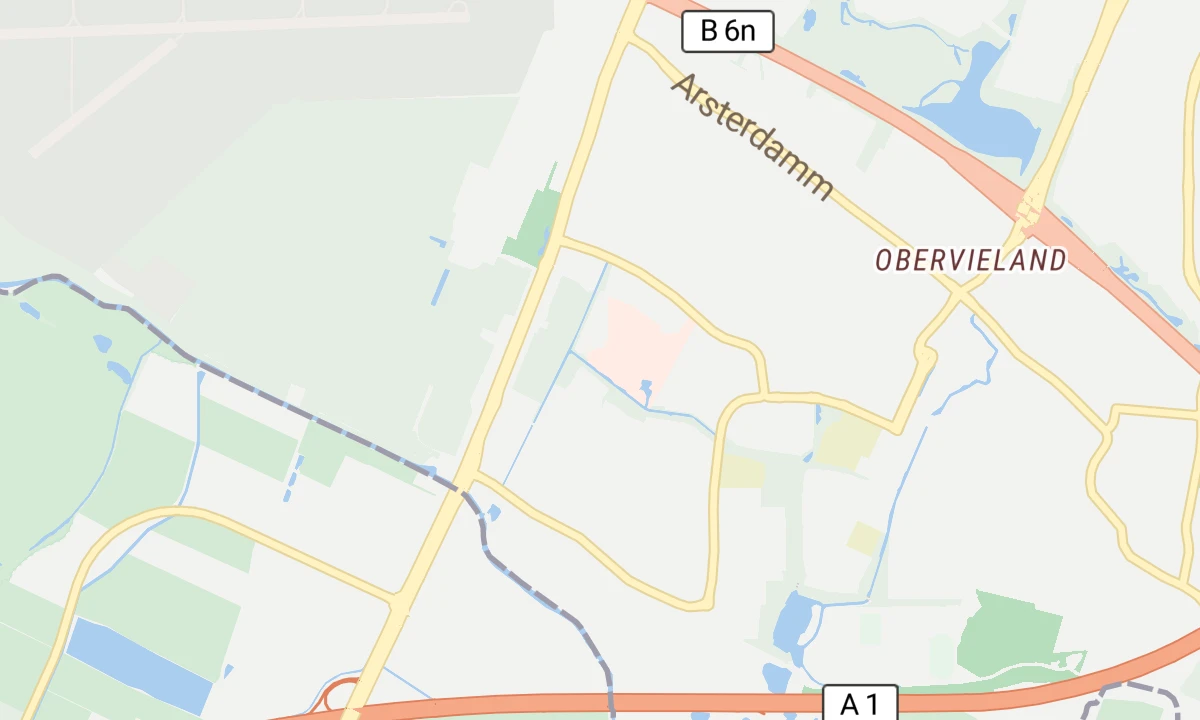 Kartenansicht Klinikum Links der Weser
