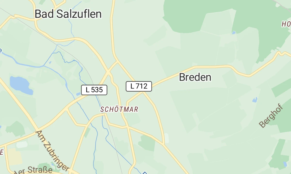 Kartenansicht Klinikum Lippe (Bad Salzuflen)