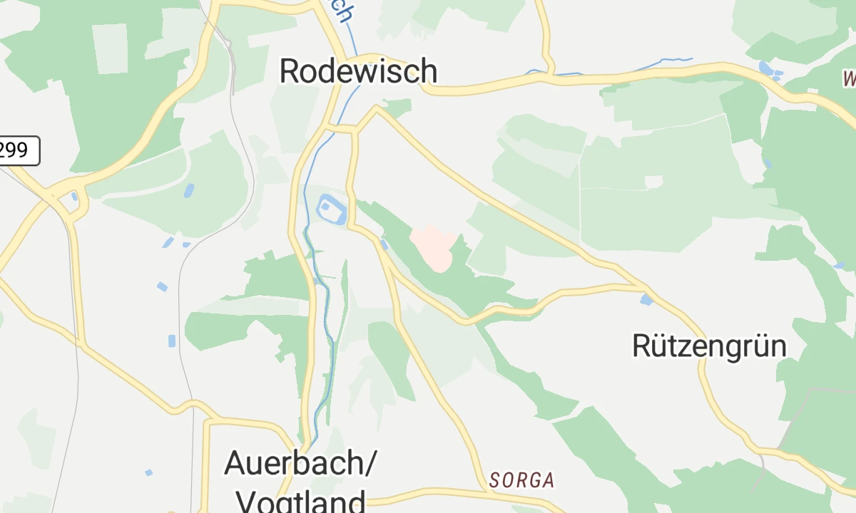 Kartenansicht Klinikum Obergöltzsch Rodewisch