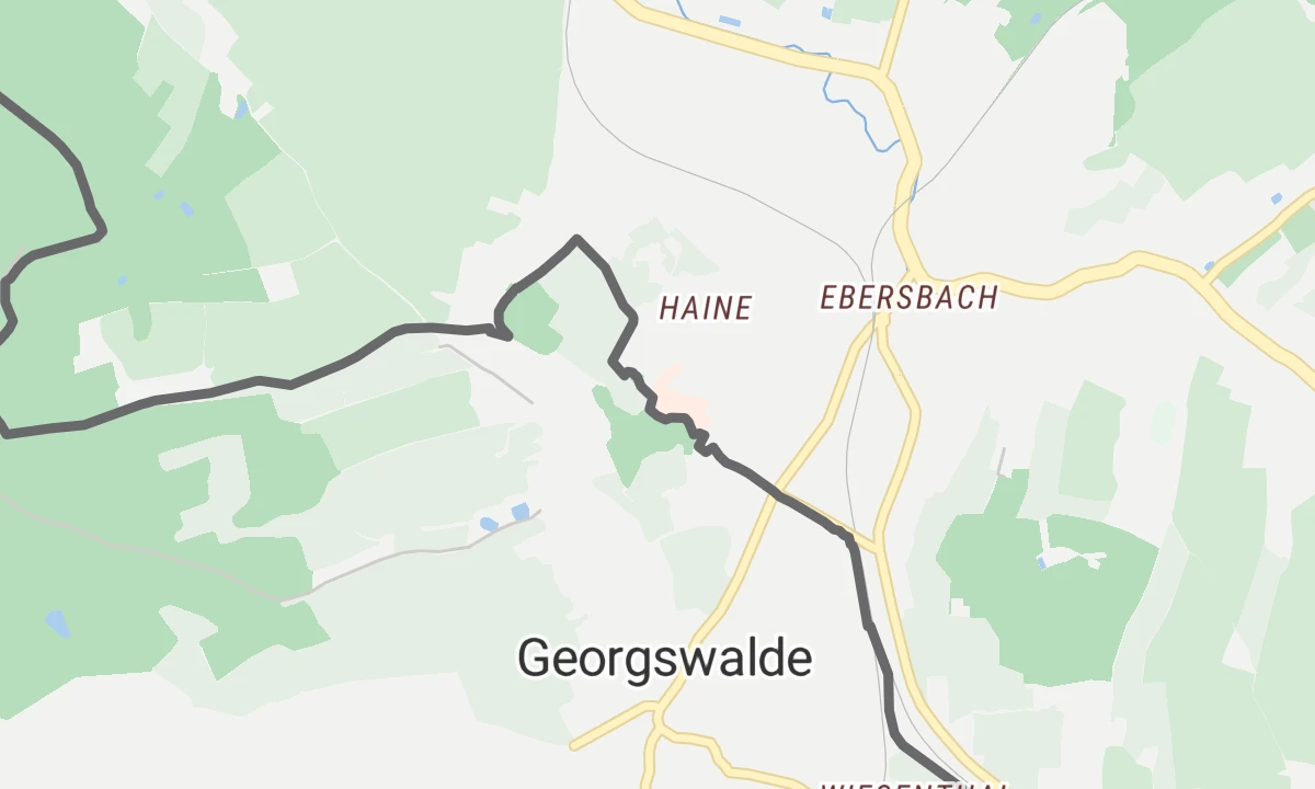 Kartenansicht Klinikum Oberlausitzer Bergland