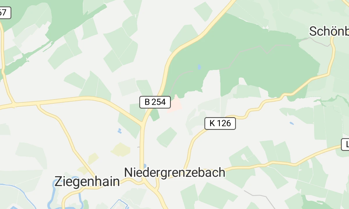 Kartenansicht Klinikum Schwalmstadt