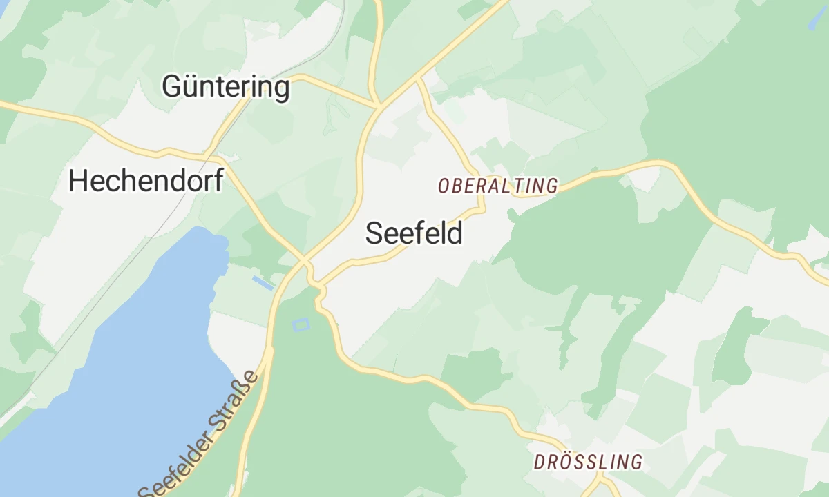 Kartenansicht Klinikum Seefeld