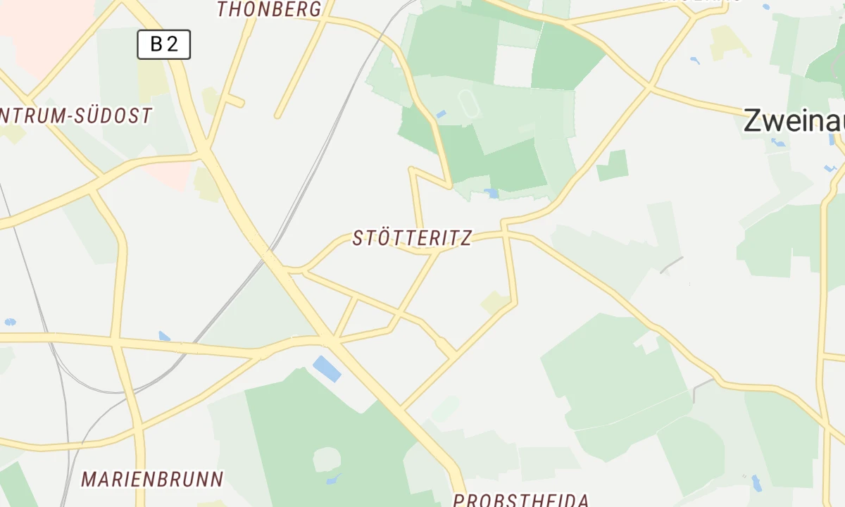 Kartenansicht Klinikum St. Georg - Verbund Gemeindenahe Psychiatrie - Holzhäuser Str. 74