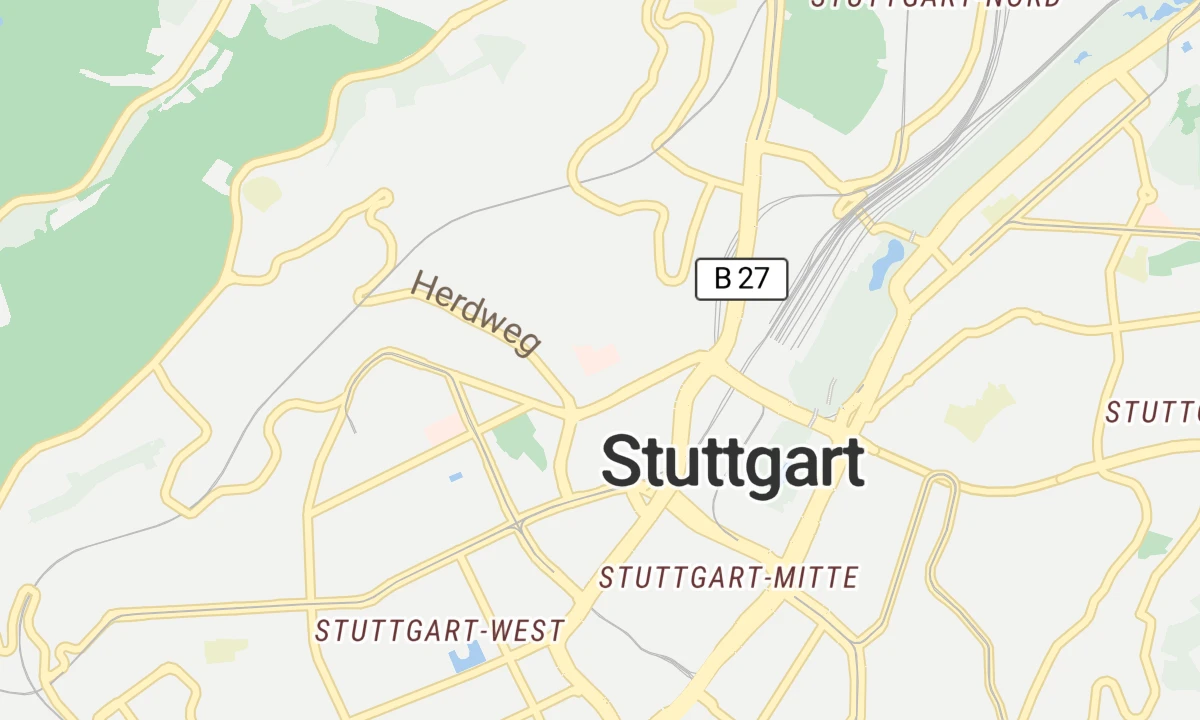 Kartenansicht Klinikum Stuttgart - Olgahospital / Frauenklinik