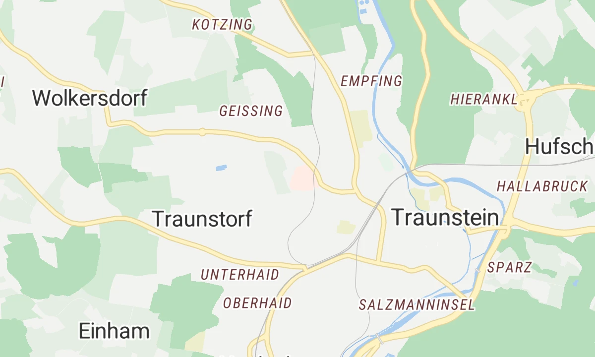 Kartenansicht Klinikum Traunstein