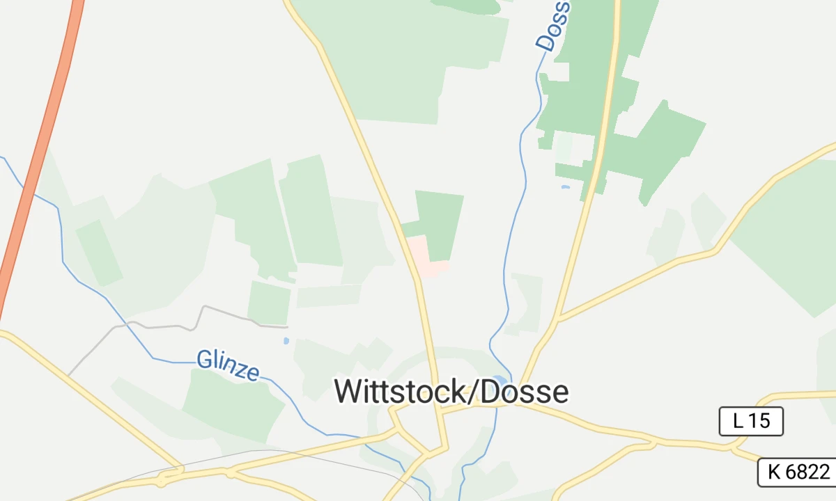 Kartenansicht KMG Klinikum Nordbrandenburg - Standort Wittstock