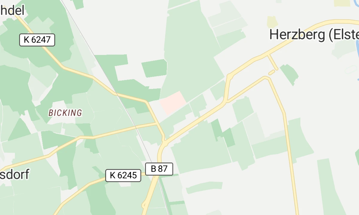 Kartenansicht Krankenhaus Herzberg