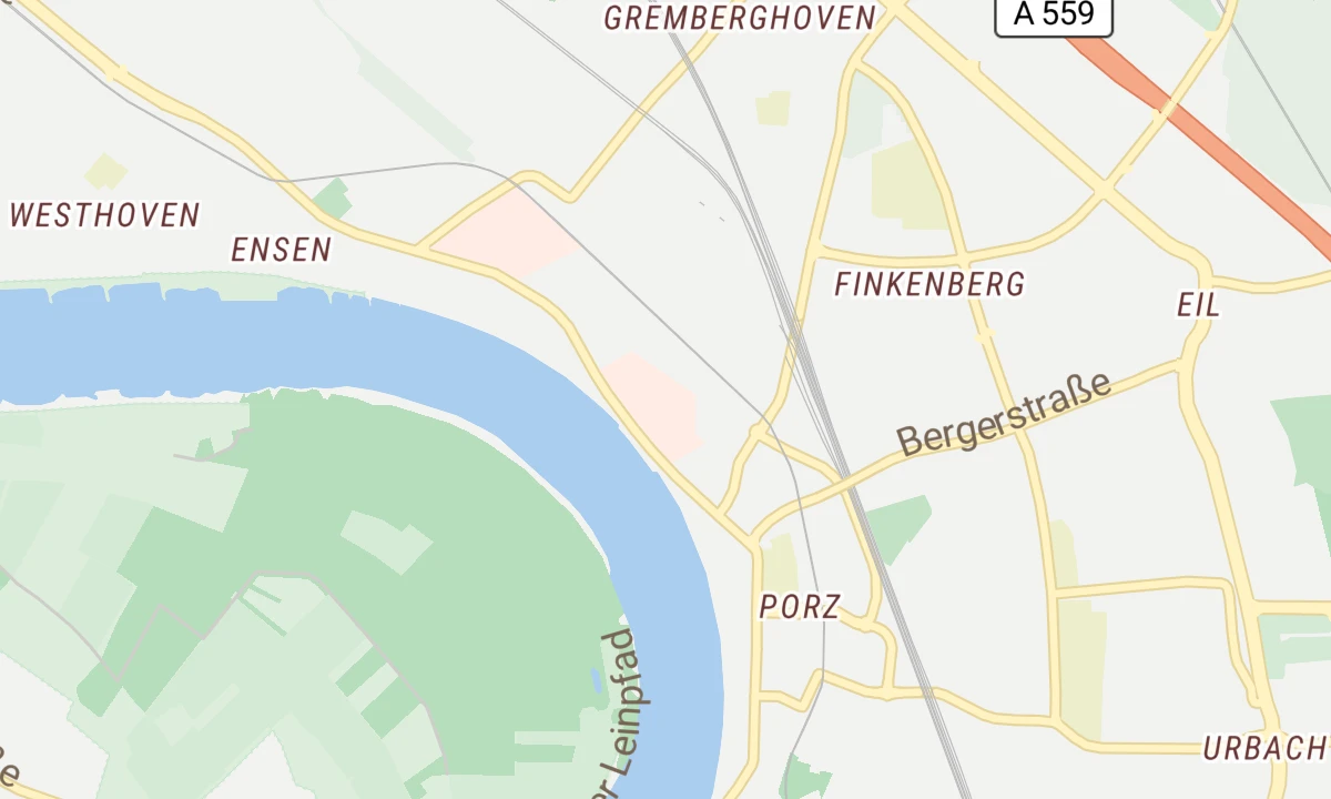 Kartenansicht Krankenhaus Porz am Rhein