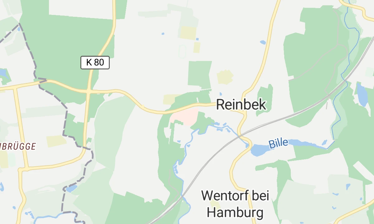 Kartenansicht Krankenhaus Reinbek St. Adolf-Stift