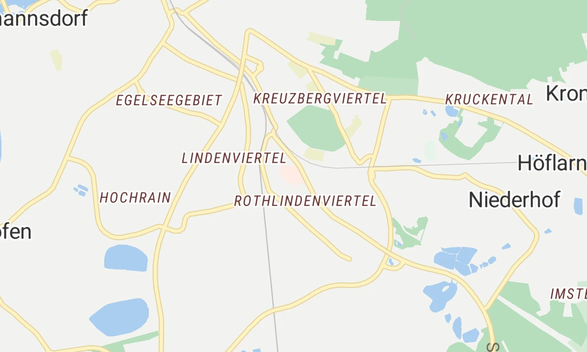 Kartenansicht Krankenhaus St. Barbara Schwandorf