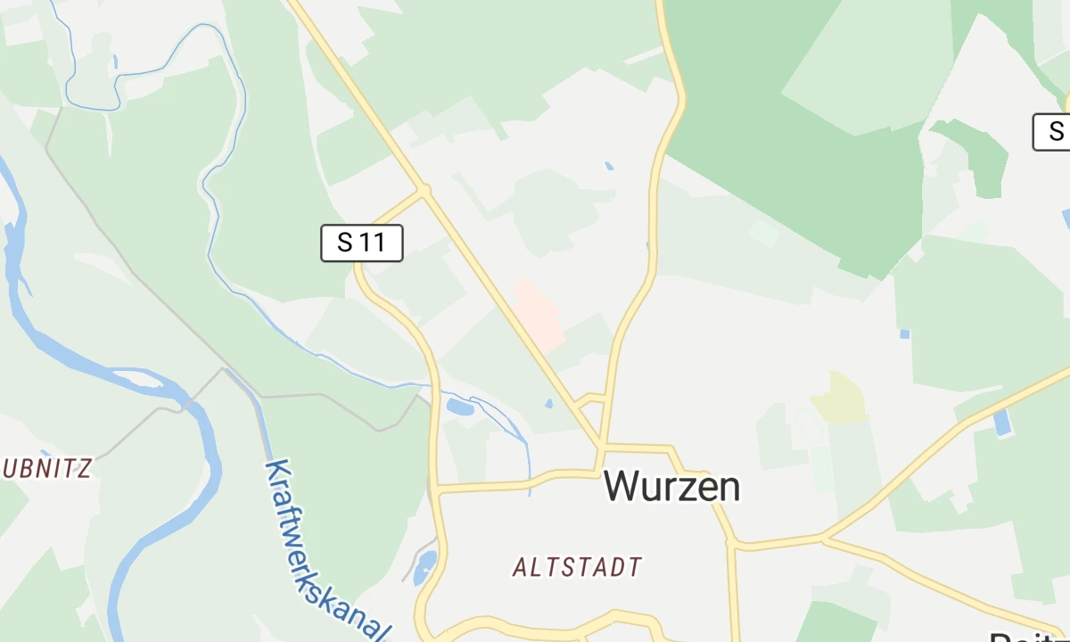 Kartenansicht Krankenhaus Wurzen
