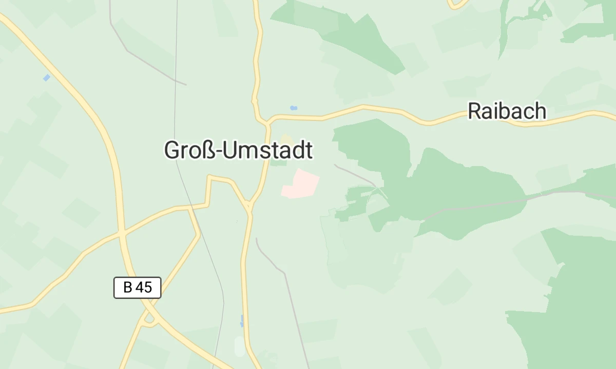 Kartenansicht Kreisklinik Groß-Umstadt