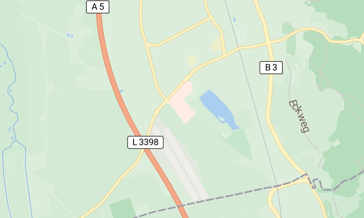 Kartenansicht Kreiskrankenhaus Bergstraße