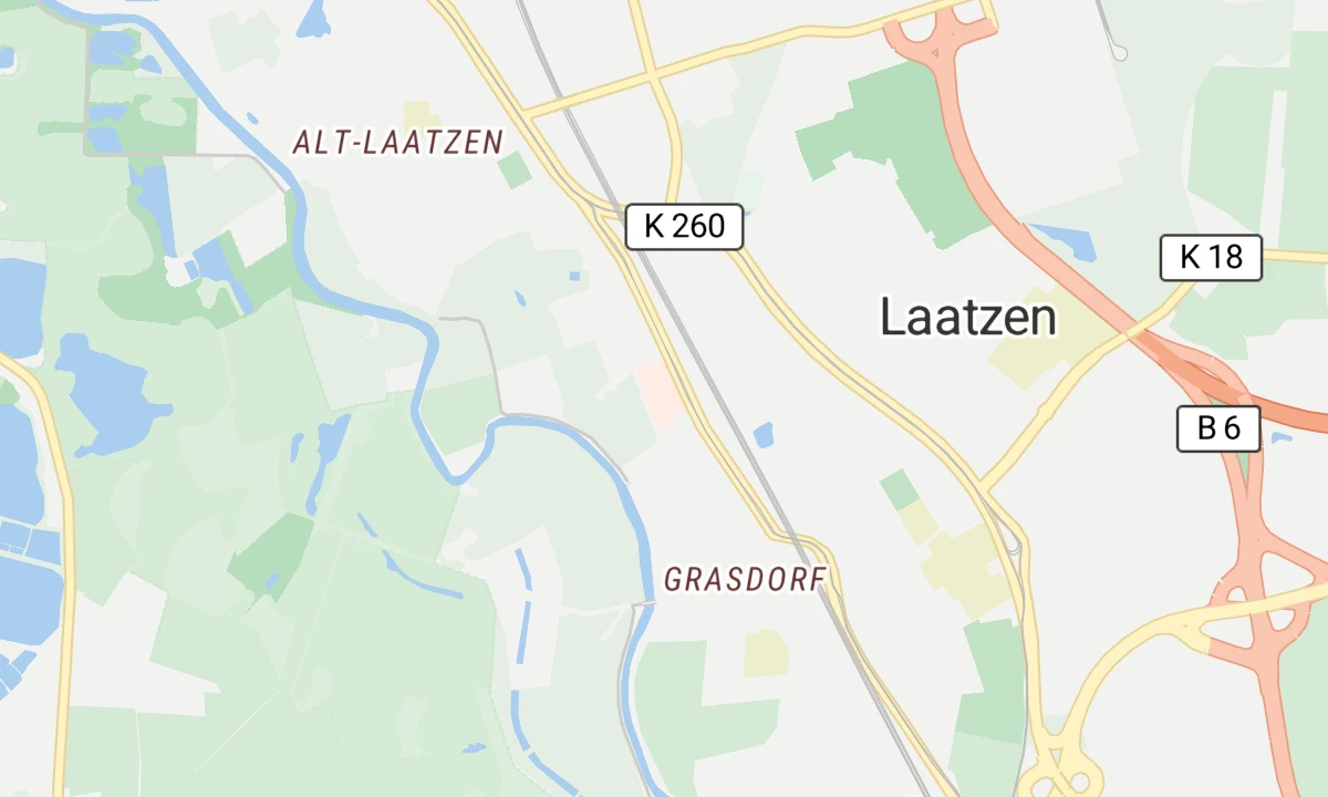Kartenansicht KRH Klinikum Agnes Karll Laatzen