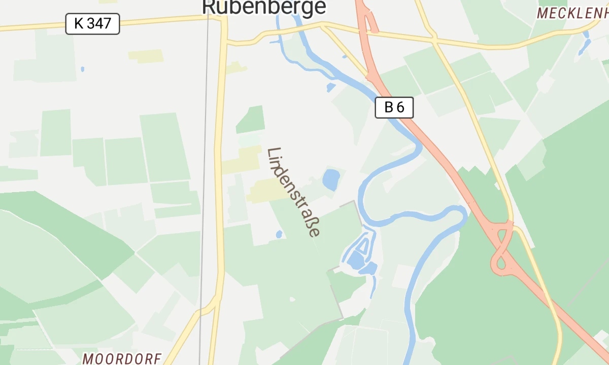 Kartenansicht KRH Klinikum Neustadt am Rübenberge