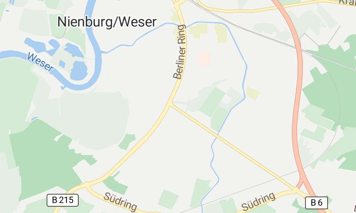Kartenansicht KRH Psychiatrie Wunstorf Tagesklinik Nienburg