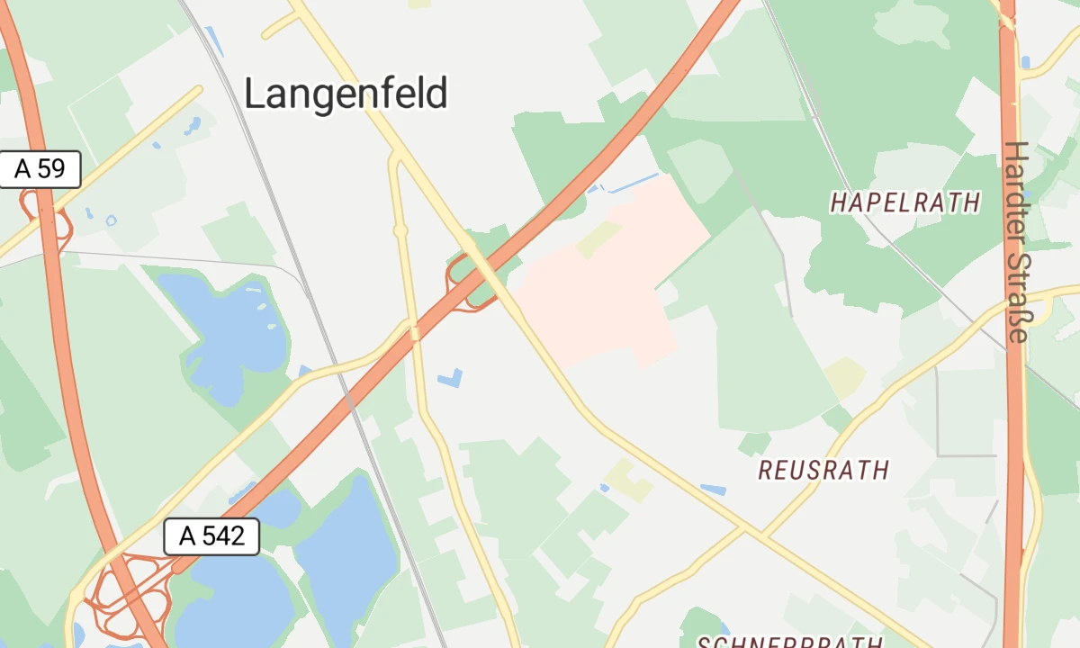 Kartenansicht LVR-Klinik Langenfeld (1)