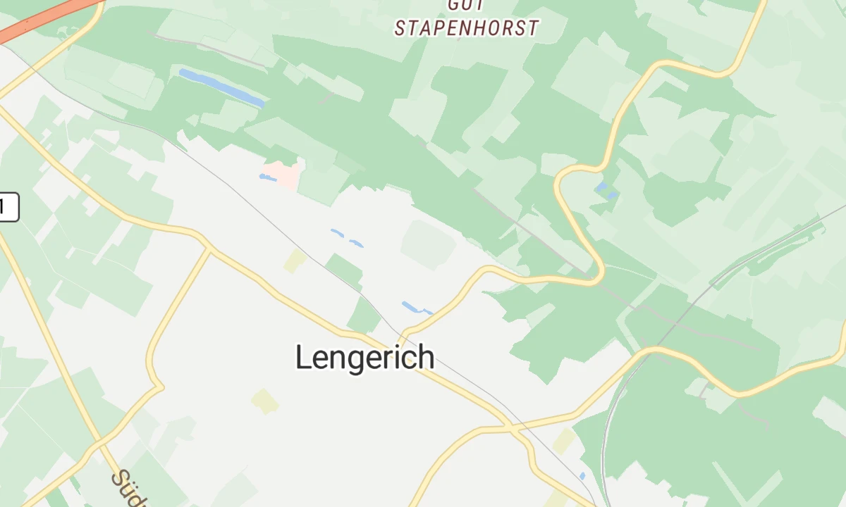 Kartenansicht LWL-Klinik Lengerich